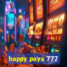 happy pays 777